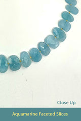 Aquamarine -Faceted Slices (SOLD)