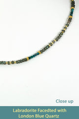 Labradorite with Apatite Accents