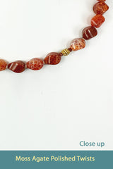 Moss Agate Twists