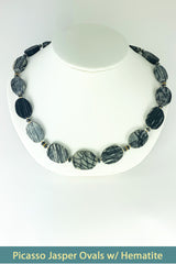 (SOLD)Picasso Jasper Ovals
