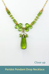 (SOLD)Peridot Necklace Pendant