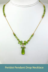 (SOLD)Peridot Necklace Pendant