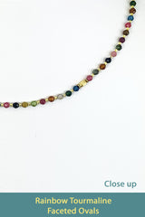 Rainbow Tourmaline Faceted Rounds