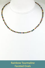 Rainbow Tourmaline Faceted Rounds